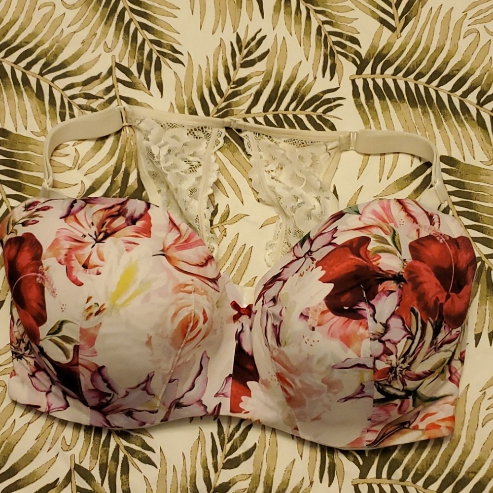 Cacique 38F Floral Bra